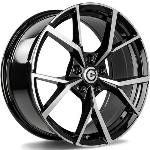 Jantă Carbonado Predator 6.5Jx16 ET38 5x100 Black Front Polished