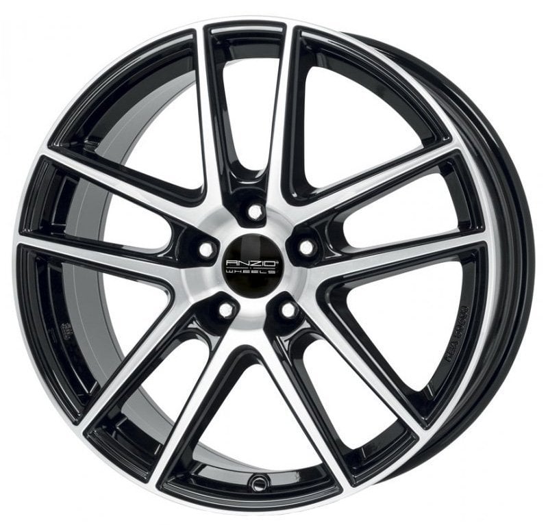 Jantă Anzio Split 6.5Jx16 ET38 5x105 Black Diamond