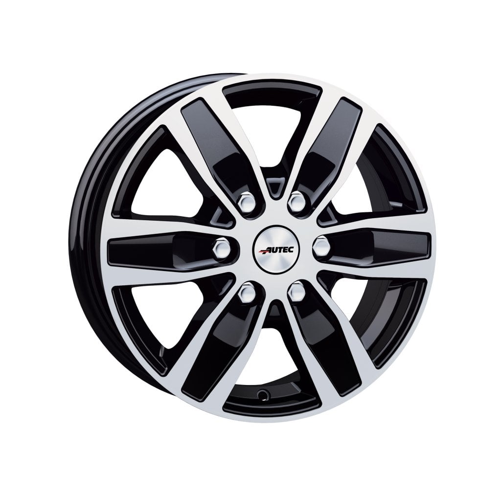 Jantă Autec Quantro 7Jx17 ET57 6x139.7 Schwarz poliert
