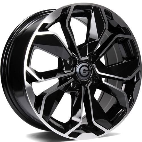 Jantă Carbonado Rewind 6.5Jx15 ET38 4x100 Black Front Polished