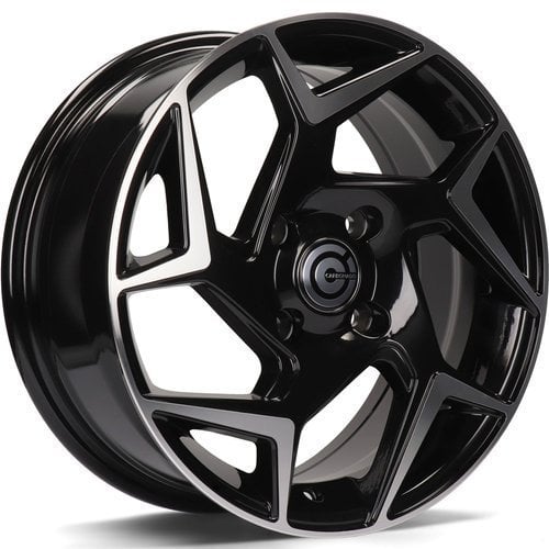 Jantă Carbonado Clipper 6.5Jx15 ET40 4x108 Black Front Polished