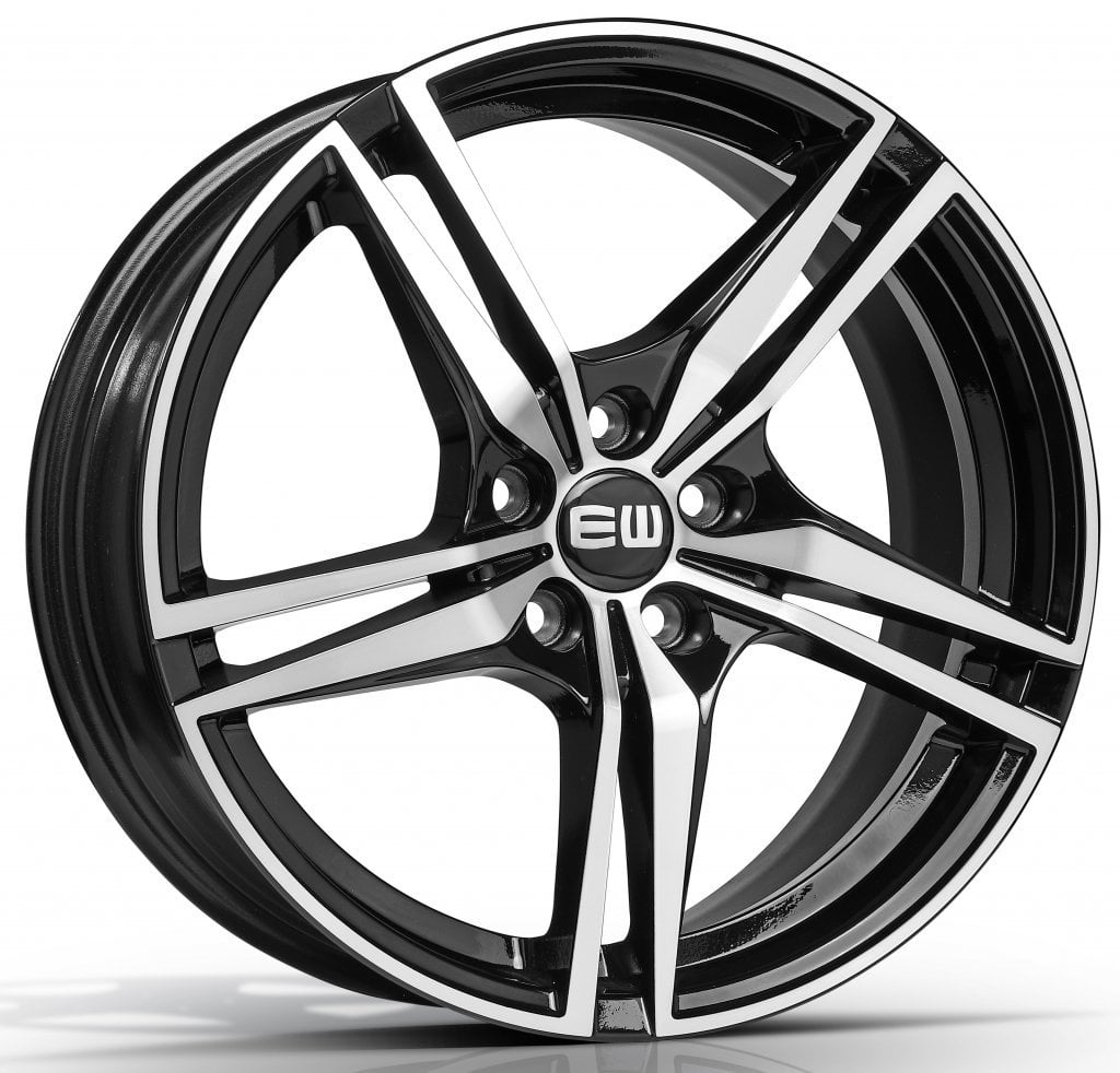 Jantă Elite Wheels Racer 8.5Jx19 ET47 5x108 black polished