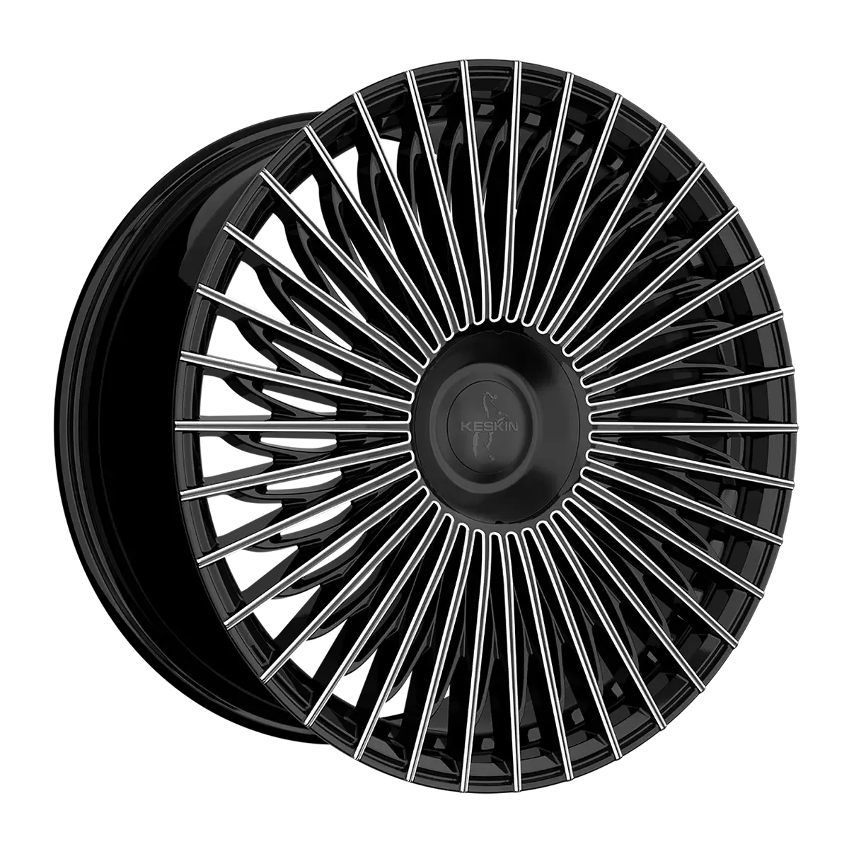 Jantă Keskin Tuning KT X1 9.5Jx20 ET20 5x112 BLACK SECRET DIAMOND