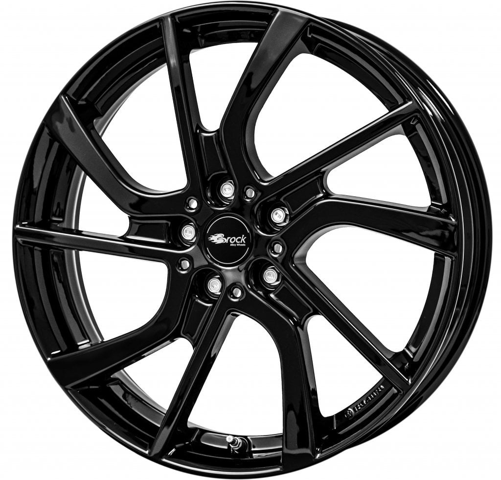 Jantă Brock eB1 5Jx19 ET28 5x112 Schwarz Glanz