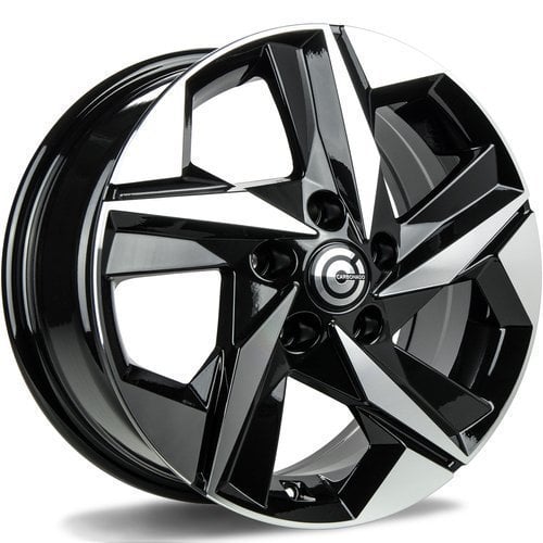 Jantă Carbonado Kioto 7.5Jx17 ET45 5x114.3 Black Front Polished