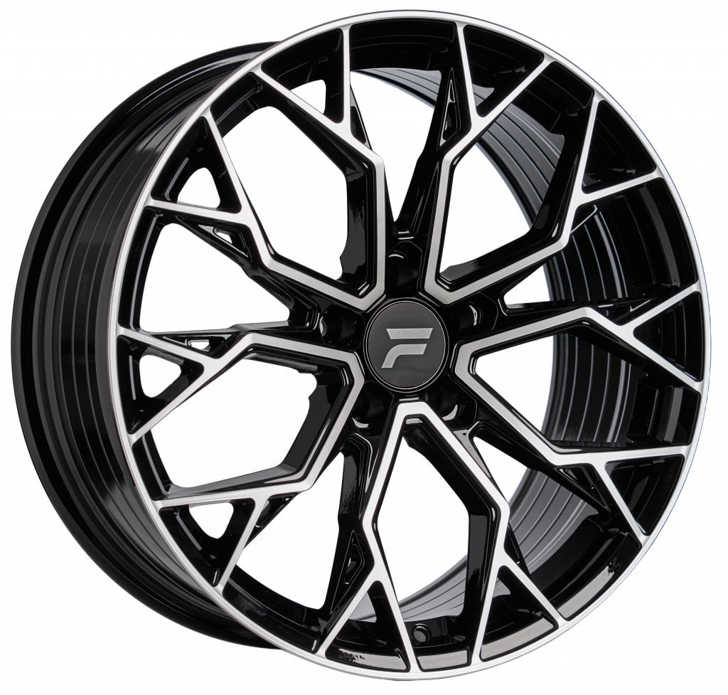 Jantă Flowtec Spyder 7.5Jx17 ET40 5x114.3 black polish