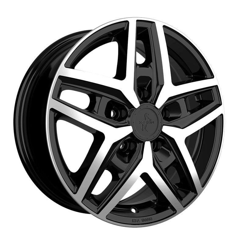 Jantă Keskin Tuning KT C1-5L 6.5Jx16 ET59 5x160 BLACK FRONT POLISH