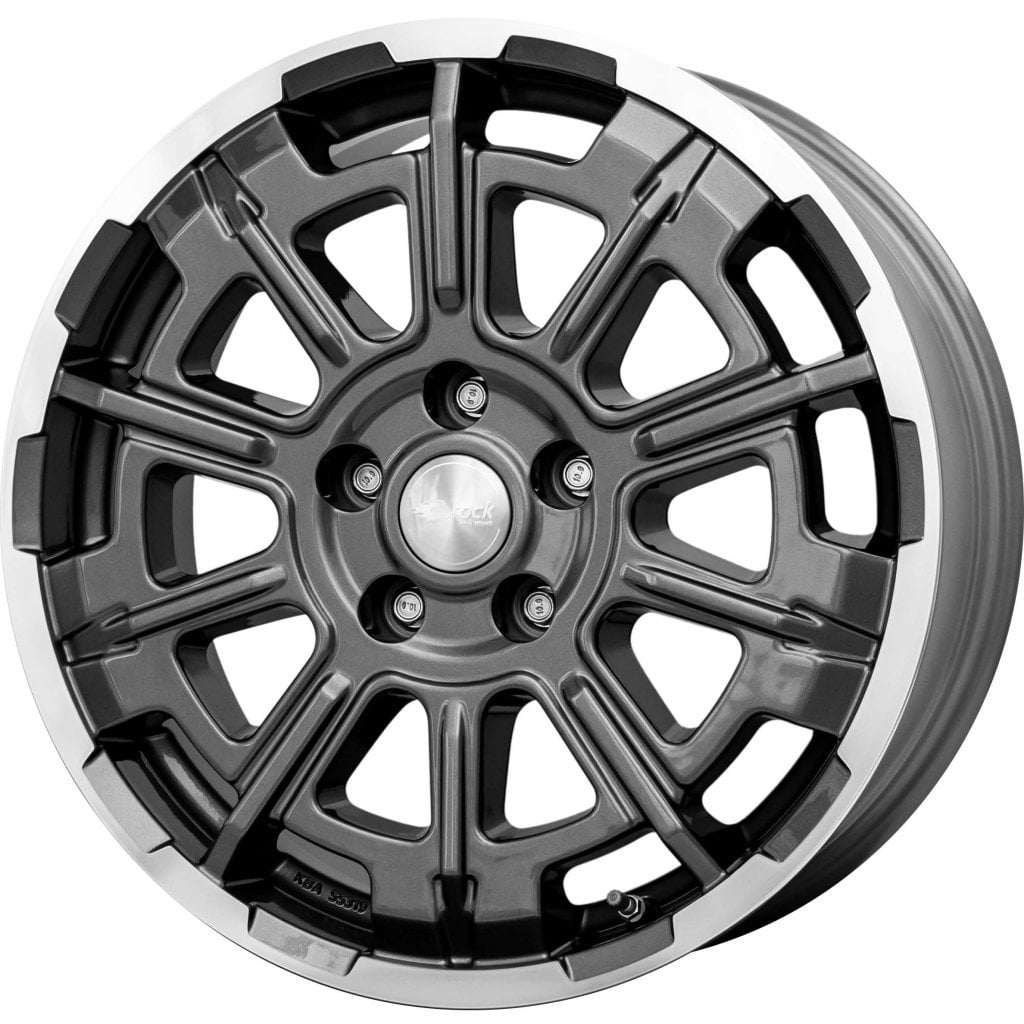 Jantă Brock B45 7.5Jx18 ET45 5x108 Himalaya Grey Voll-Poliert