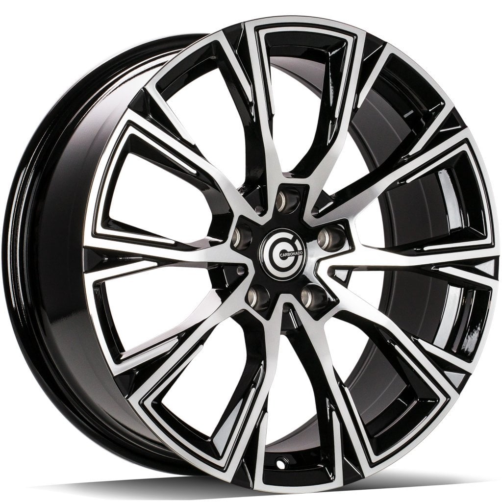 Jantă Carbonado Trophy 8Jx19 ET27 5x112 Black Front Polished