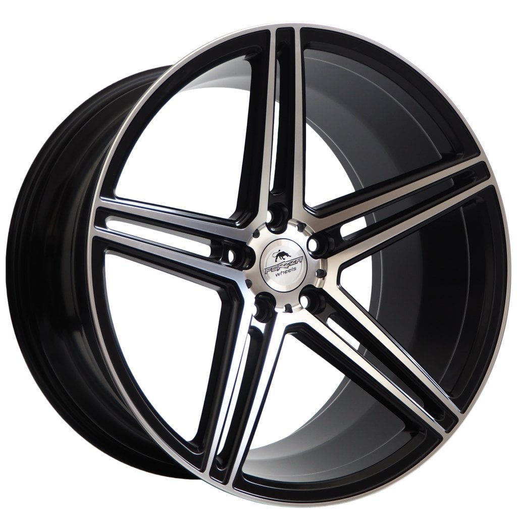 Jantă Forzza Bosan 9Jx22 ET25 5x112 Black Matt Face Machined
