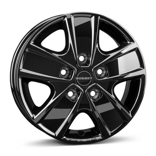Jantă Borbet Cwg 6Jx16 ET68 5x118 Black Glossy