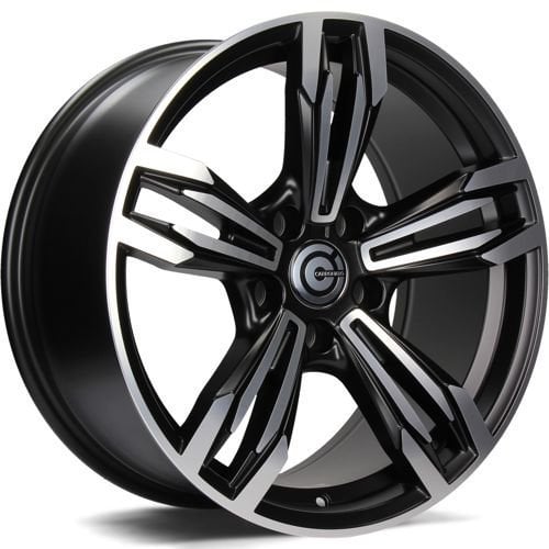 Jantă Carbonado Dynamite 8Jx17 ET30 5x120 Matt Black Front Polished