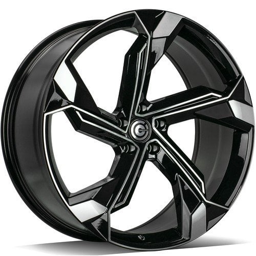 Jantă Carbonado Superstar 9Jx20 ET30 5x112 Black Front Polished