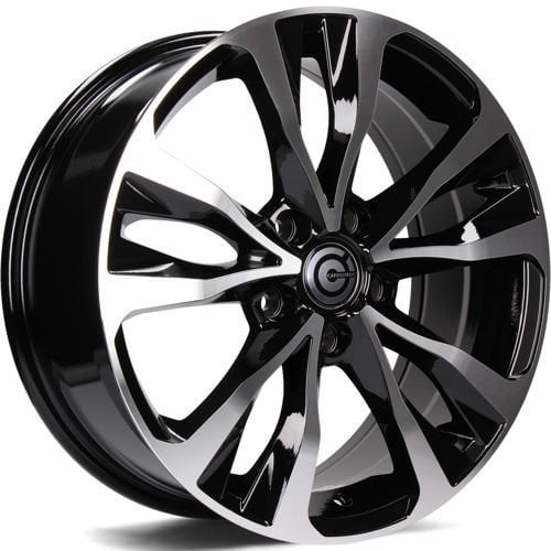 Jantă Carbonado Osaka 7Jx17 ET45 5x114.3 Black Front Polished