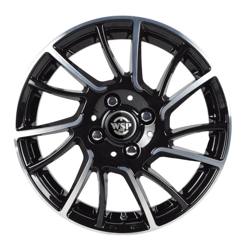 Jantă WSP Design Italy WD009 Moon 6Jx15 ET23 4x108 GLOSSY BLACK POLISHED