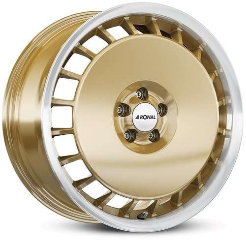 Jantă Ronal R50 8Jx18 ET45 5x112 Racing Gold-Hornkopiert