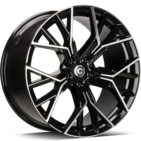 Jantă Carbonado Fast 9.5Jx20 ET35 5x112 FP Black Front Polished