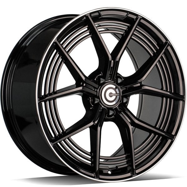 Jantă Carbonado Pure 8Jx19 ET35 5x112 " Black Glossy Lip Polished