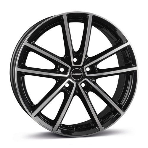 Jantă Borbet W 8Jx18 ET50 5x108 Black polished glossy