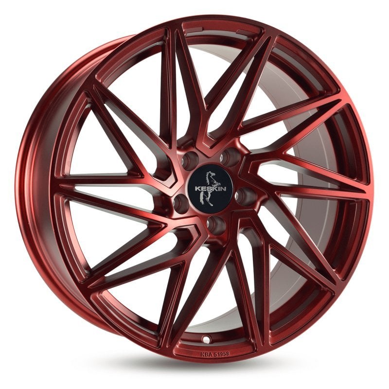 Jantă Keskin Tuning KT20 8.5Jx19 ET45 5x112 CANDY RED