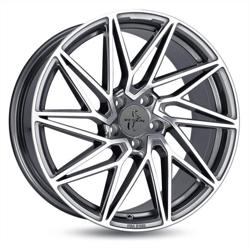 Jantă Keskin Tuning KT20 8.5Jx19 ET30 5x112 PALLADIUM FRONT POLISH