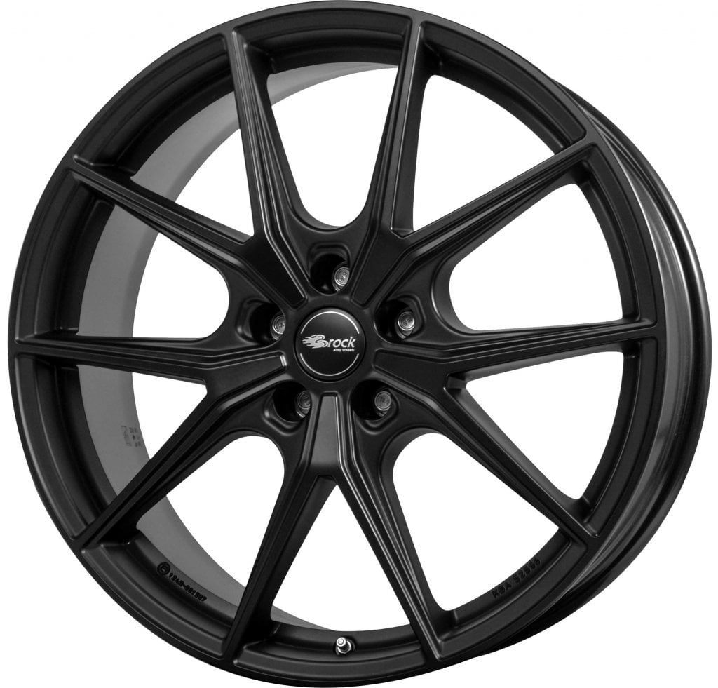 Jantă Brock B40 8Jx20 ET45 5x112 Satin Black Matt