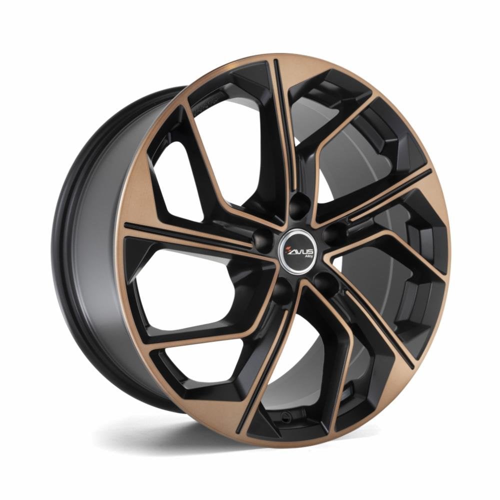 Jantă Avus AC-522 8Jx18 ET40 5x112 BLACK COPPER POLISH.