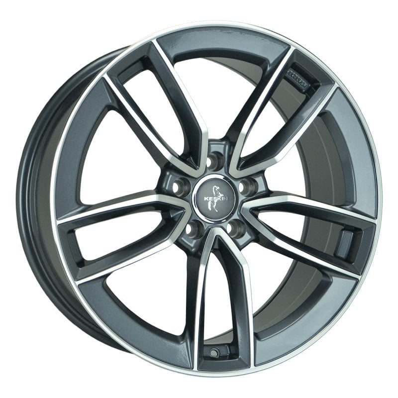 Jantă Keskin Tuning KT21 7.5Jx17 ET45 5x112 PALLADIUM FRONT POLISH