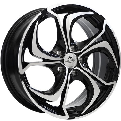 Jantă Forzza Aktia 6.5Jx16 ET40 5x112 Black Face Machined