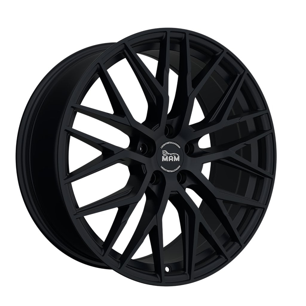 Jantă MAM RS4 8.5Jx19 ET45 5x112 Felgen MATT BLACK PAINTED