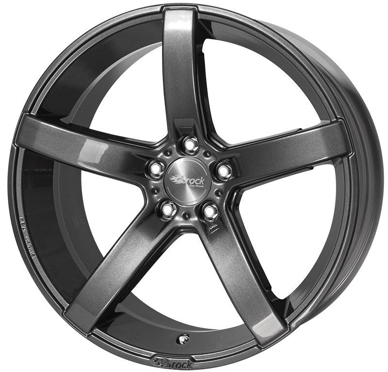 Jantă Brock B35 7.5Jx17 ET49 5x112 Titan Metallic