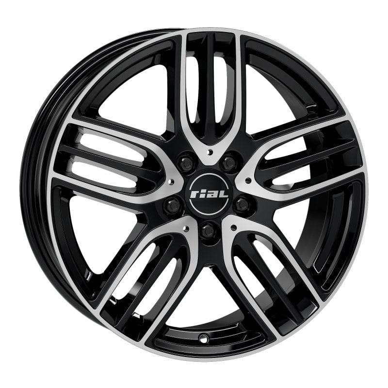 Jantă Rial M14 7.5Jx18 ET52 5x112 diamond-black frontpolished
