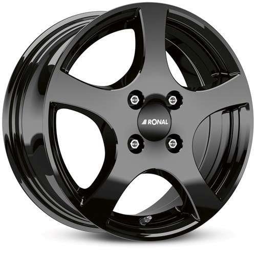Jantă Ronal CA2 6Jx14 ET30 4x100 Jetblack-Frontkopiert