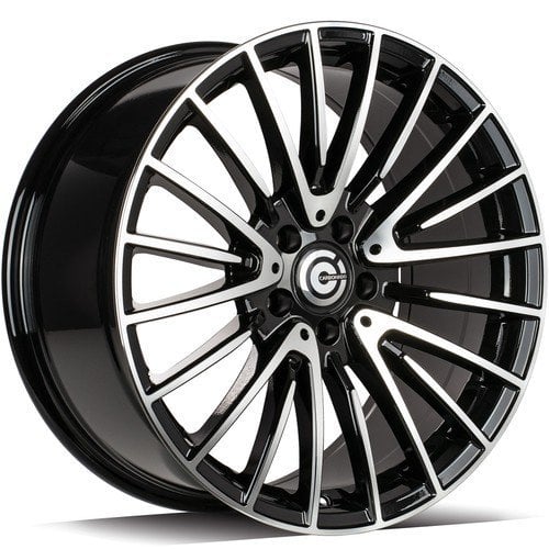 Jantă Carbonado Inex 8.5Jx18 ET35 5x112 Black Front Polished