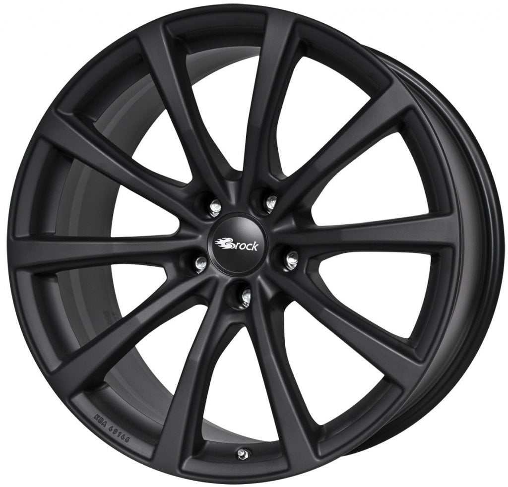 Jantă Brock B32 11Jx20 ET30 5x120 Schwarz Klar Matt