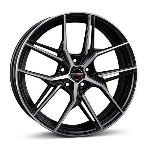 Jantă Borbet QX 8Jx19 ET40 5x112 black polished matt