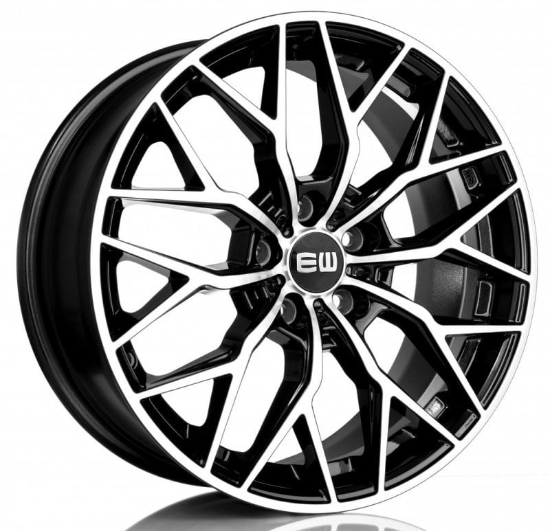 Jantă Elite Wheels Viper X 7Jx17 ET42 4x100 black polished