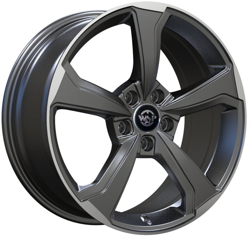 Jantă WSP Design Italy WD005 Formentera 7.5Jx18 ET38 5x100 MATT GM POLISHED