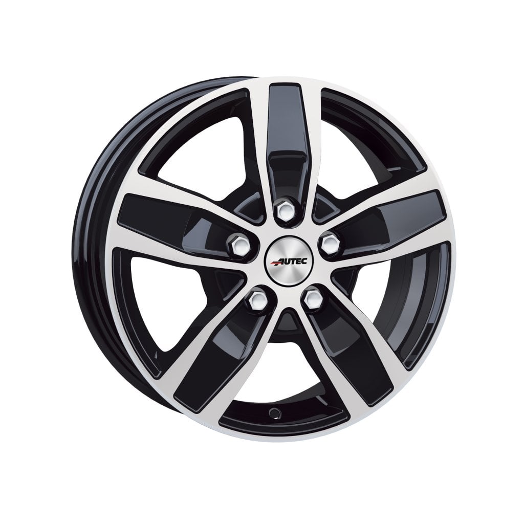 Jantă Autec Quantro 6Jx15 ET60 5x118 Schwarz poliert