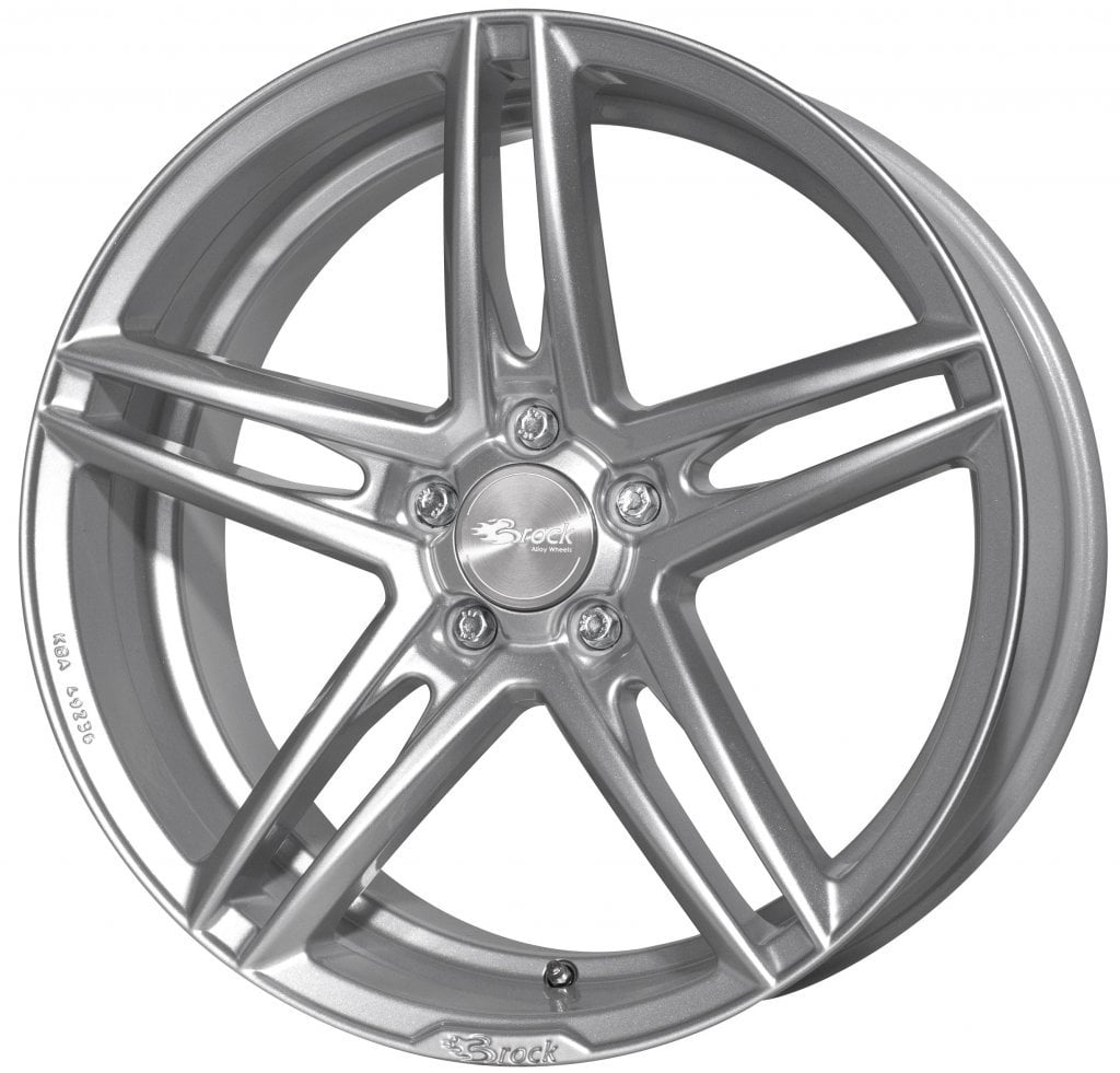 Jantă Brock B33 8Jx18 ET40 5x115 Kristallsilber