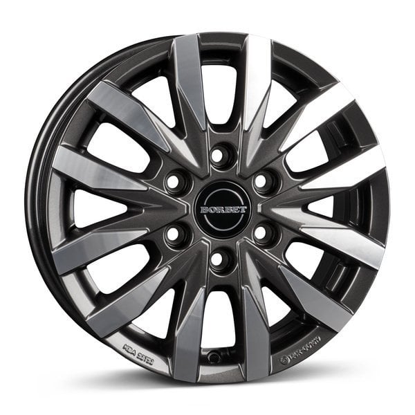 Jantă Borbet CW6 6.5Jx16 ET50 6x120 " tral anthracite glossy polished