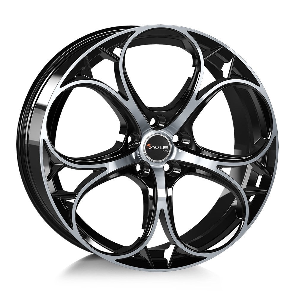 Jantă Avus AC-520 8.5Jx20 ET31 5x110 black polished