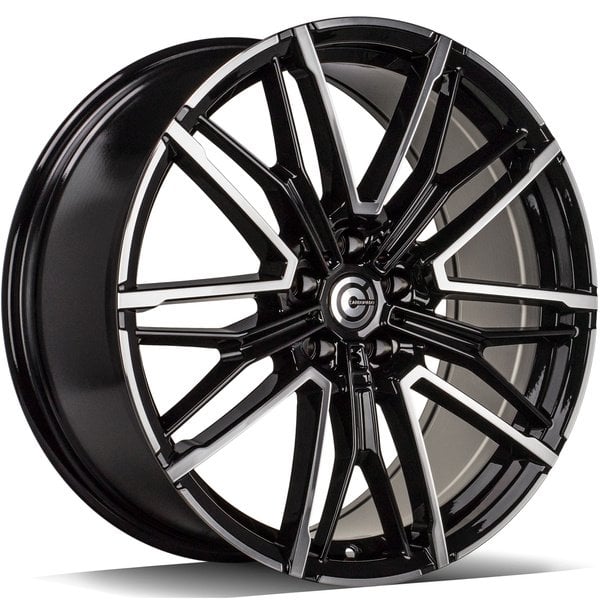 Jantă Carbonado Shade 8Jx19 ET30 5x120 FP Black Front Polish