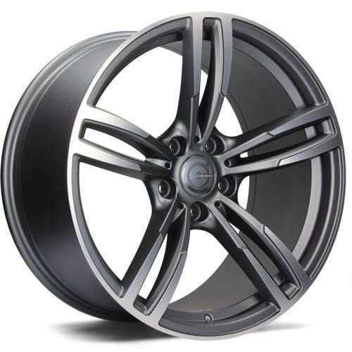 Jantă Carbonado Diamond 8.5Jx18 ET33 5x120 Matt Anthracite Front Polished