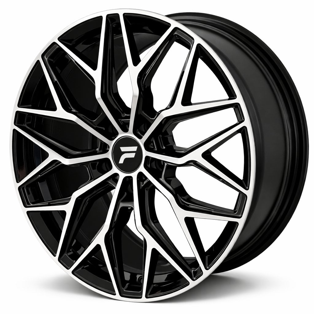 Jantă Flowtec Eclipse 8Jx18 ET45 5x112 black polish