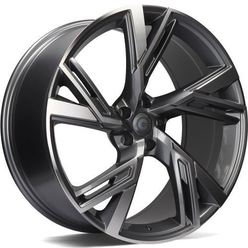 Jantă Carbonado Rich 8.5Jx19 ET30 5x112 Anthracite Front Polished