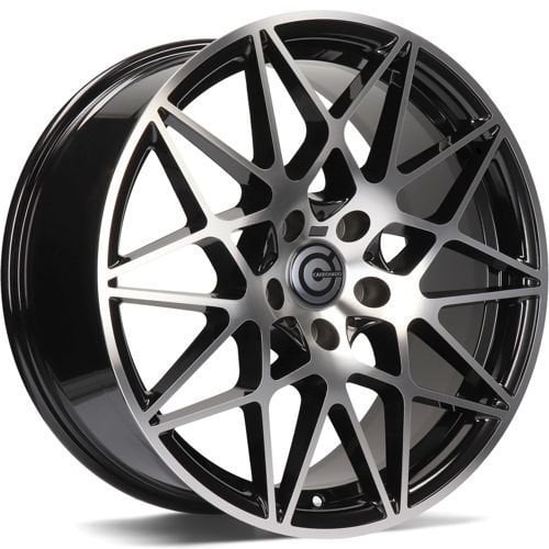 Jantă Carbonado Crazy 8.5Jx19 ET35 5x120 Black Front Polished