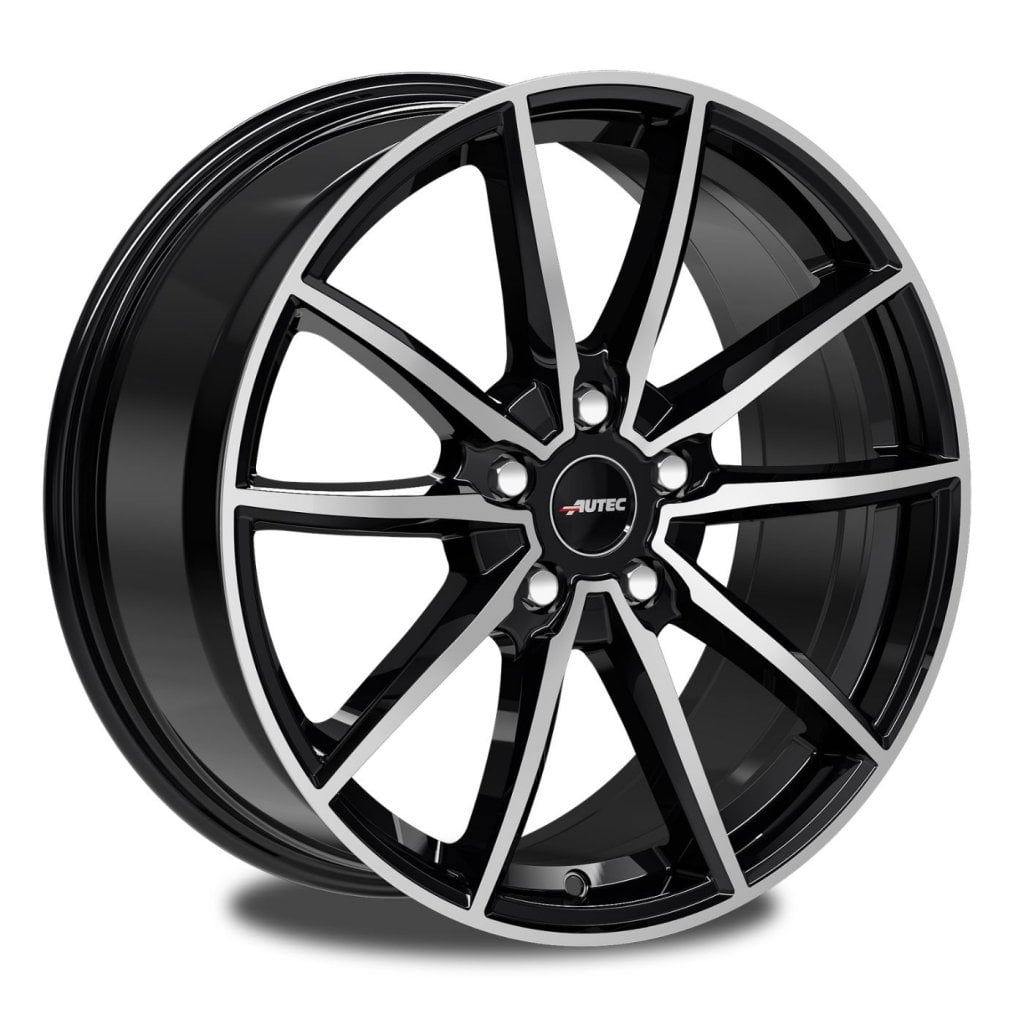 Jantă Autec Skara 7.5Jx18 ET25 5x112 Schwarz poliert