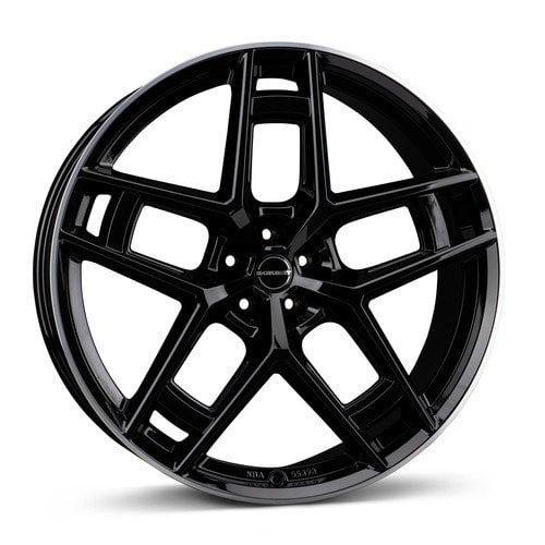 Jantă Borbet TF 10.5Jx24 ET20 5x112 black rim polished glossy