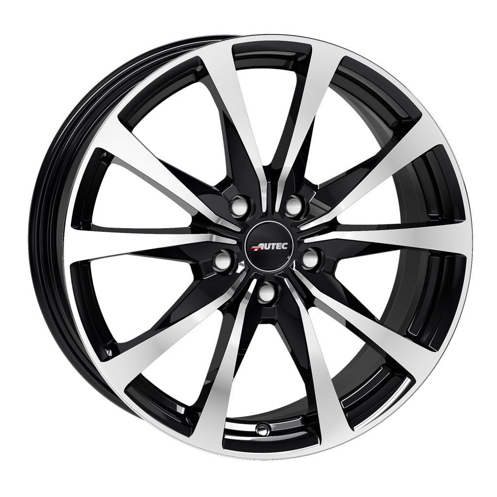 Jantă Autec Brixen 7Jx17 ET42 5x108 Schwarz poliert